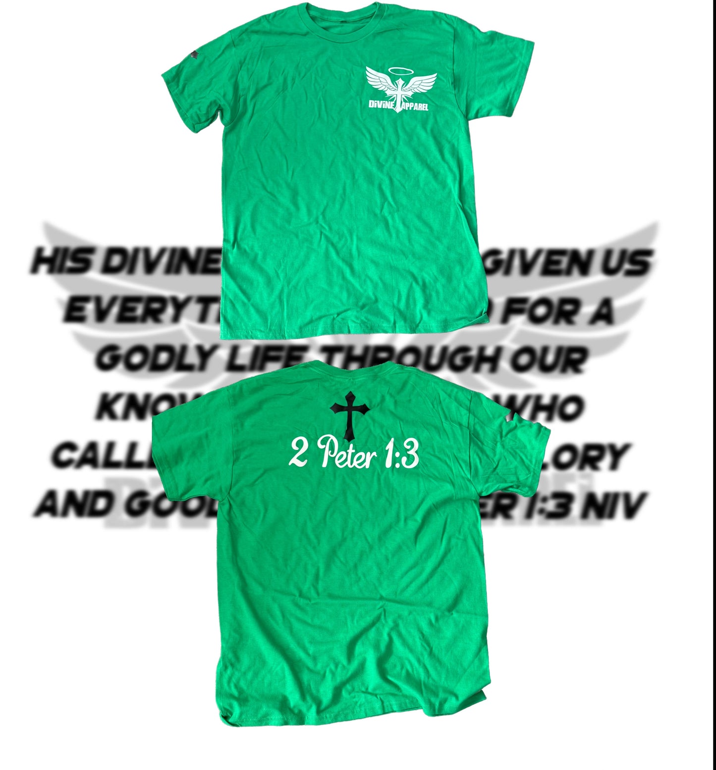 Black Divine Apparel Signature T-Shirt